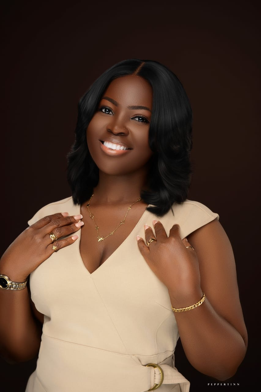 Layered luxury unit, studio portrait